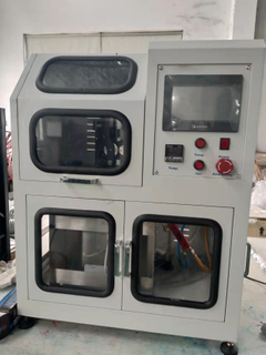 ISO 9150 kleine Spritzer geschmolzener Metallentropfen -Impaktestests EN 348 Feuerwiderstandsapparat