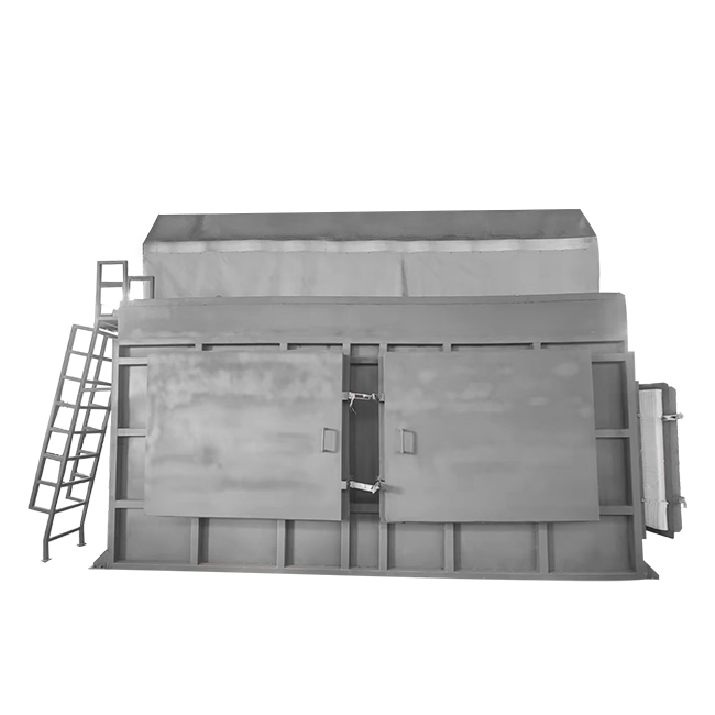 ISO 834-1 Horizontaler Brandwiderstandstestofen für Gebäudekomponenten und Baumaterialien