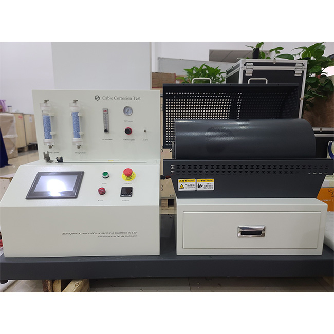 IEC 60754 Kabelfreisetzungsgashalogen -Säure -Leitfähigkeitstester für Isolierung und Schichtschichten von Drähten und Kabeln