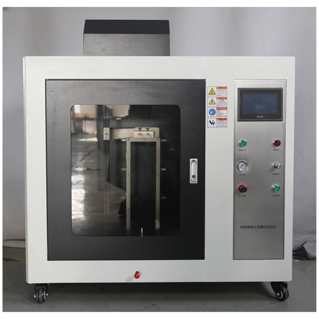 ISO 15025 Schutzkleidung Flamme Spread Fire Resistenance Test Apparatus